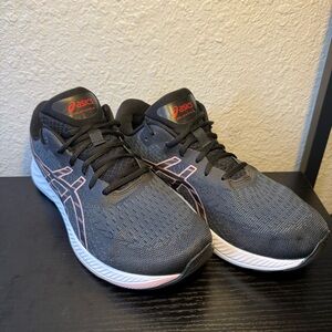 ASICS Gel Excite 9 Running Sneakers Women’s Size 11 Black‎ Frosted Rose 1012B182